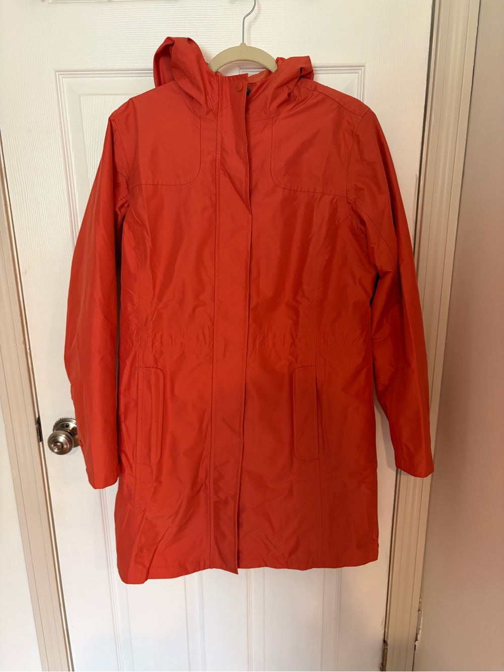 L.L. Bean Women's H2Off Rain Coat with Prima Loft lining